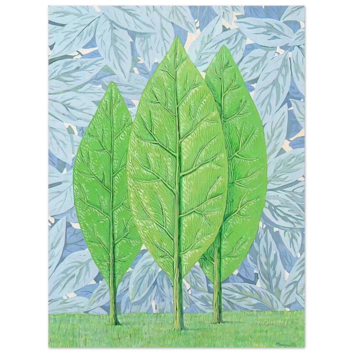 Rene Magritte - THE GOOD SEASON 1961 75x100 cm / 30x40inches Fine Art Poster