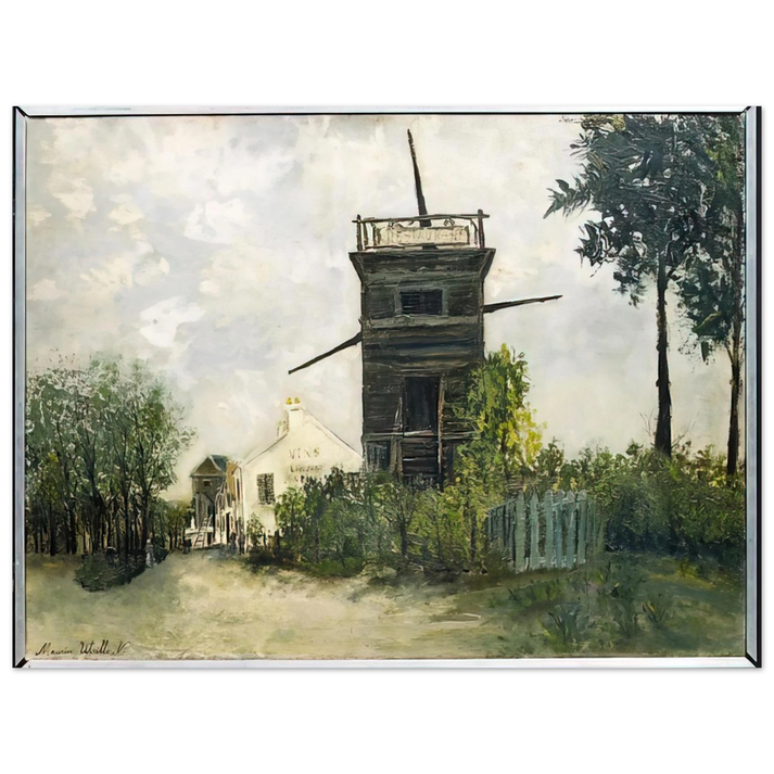 Maurice Utrillo - THE WINDMILL AT SANNOIS 1912 75x100 cm / 30x40inches Fine Art Poster