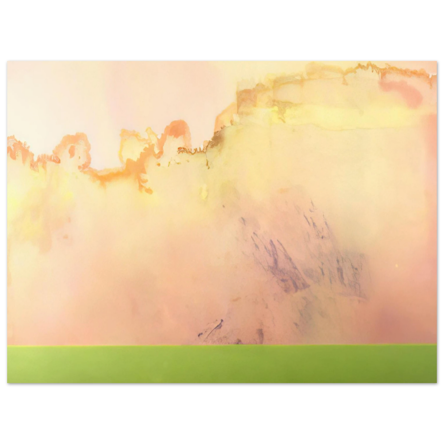 Ronnie Landfield - Silver King - 1969 Fine Art Poster - Default Title