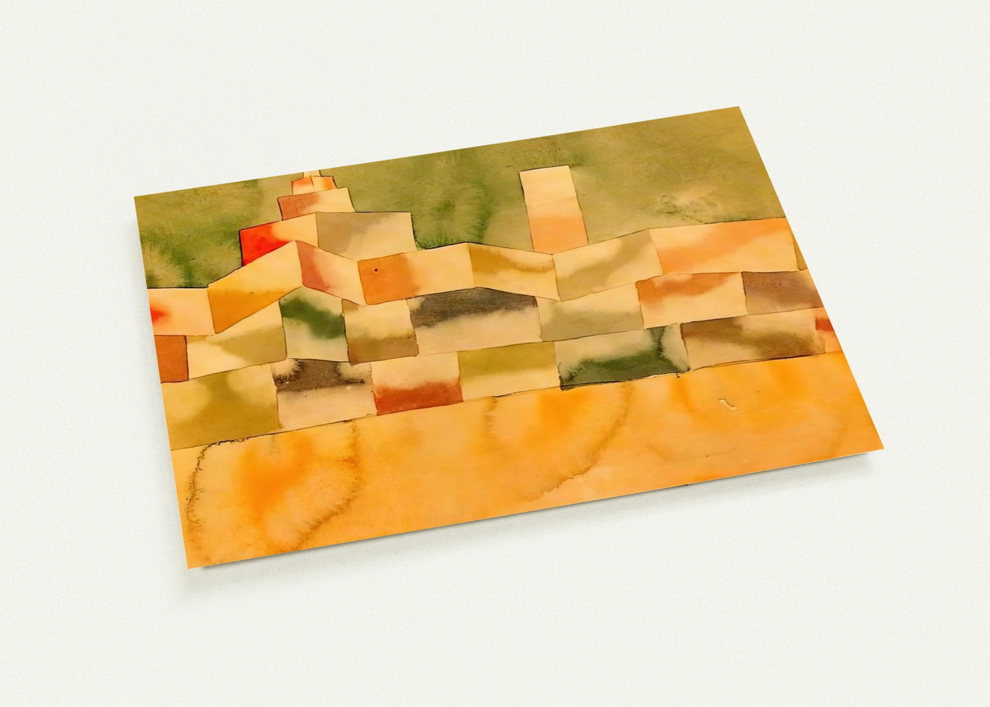 ORIENTAL ARCHITECTURE 1929 By Paul Klee Pack of 10 Post Cards | Paul Klee Post Cards | A6 (10.5 x 14.8 cm) - 4.1 x 5.8 inches