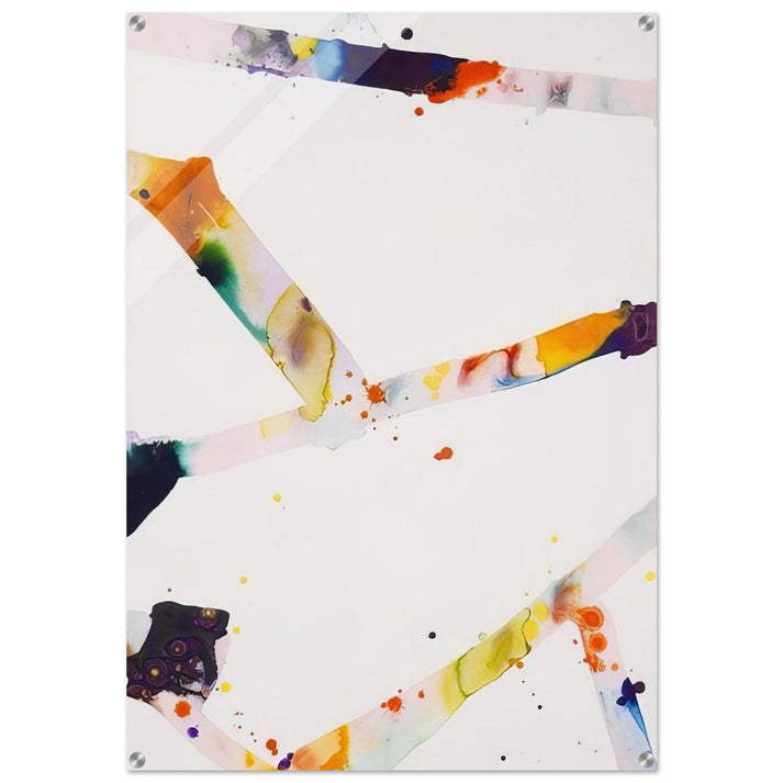 From Tokyo #3 - Sam Francis Acrylic Print - 70x100 cm / 28x40″ inches | Sam Francis Wall Art | Sam Francis Prints