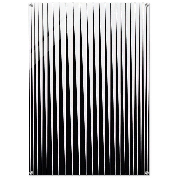 BREATHE 1966 - Bridget Riley Acrylic Print - 70x100 cm / 28x40″ inches