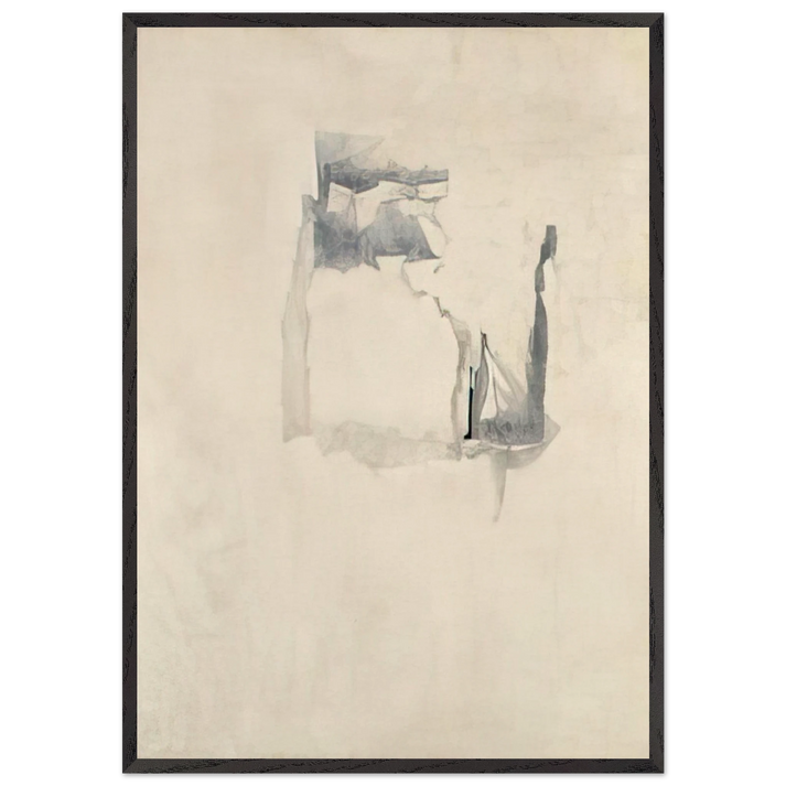 59-96 X 88-b - 1959 - Martin Barre 70x100 cm / 28x40 inches Framed Art Print – Black Wooden Frame