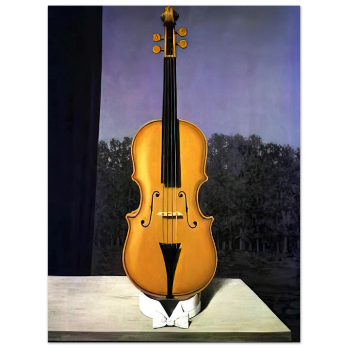 Rene Magritte - A LITTLE OF THE BANDIT S SOUL 75x100 cm / 30x40inches Fine Art Poster