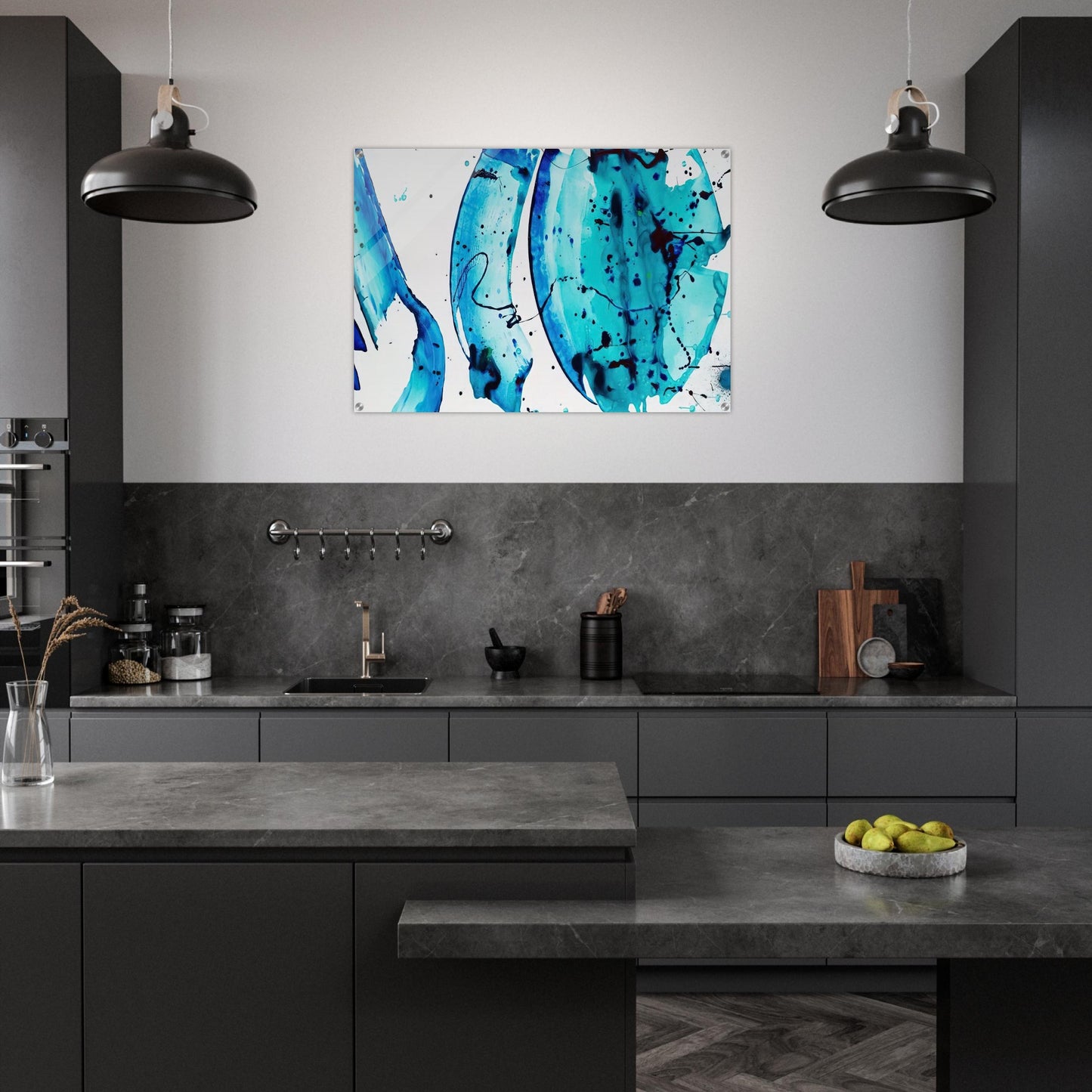 Untitled - Sam Francis Acrylic Print - 70x100 cm / 28x40″ inches