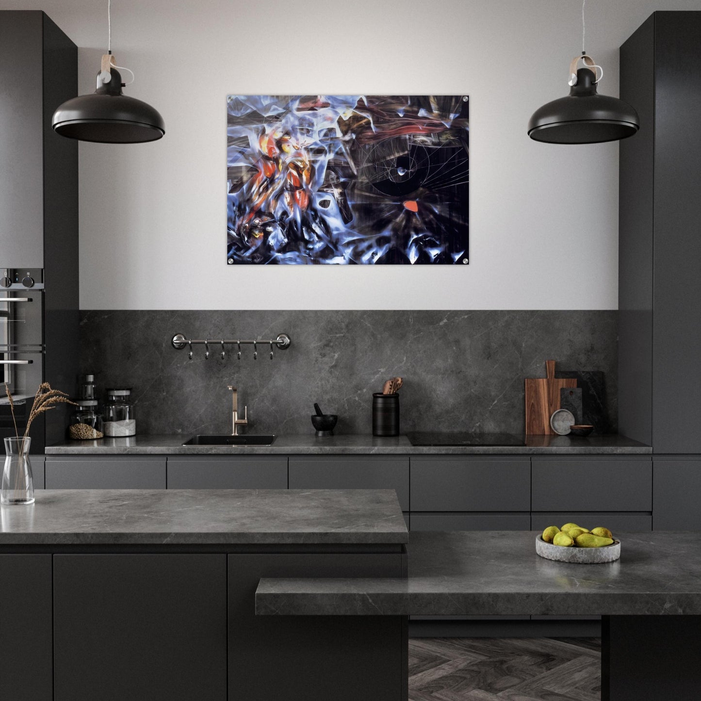 DISASTERS OF MYSTICISM - Roberto Matta Acrylic Print - 70x100 cm / 28x40″ inches