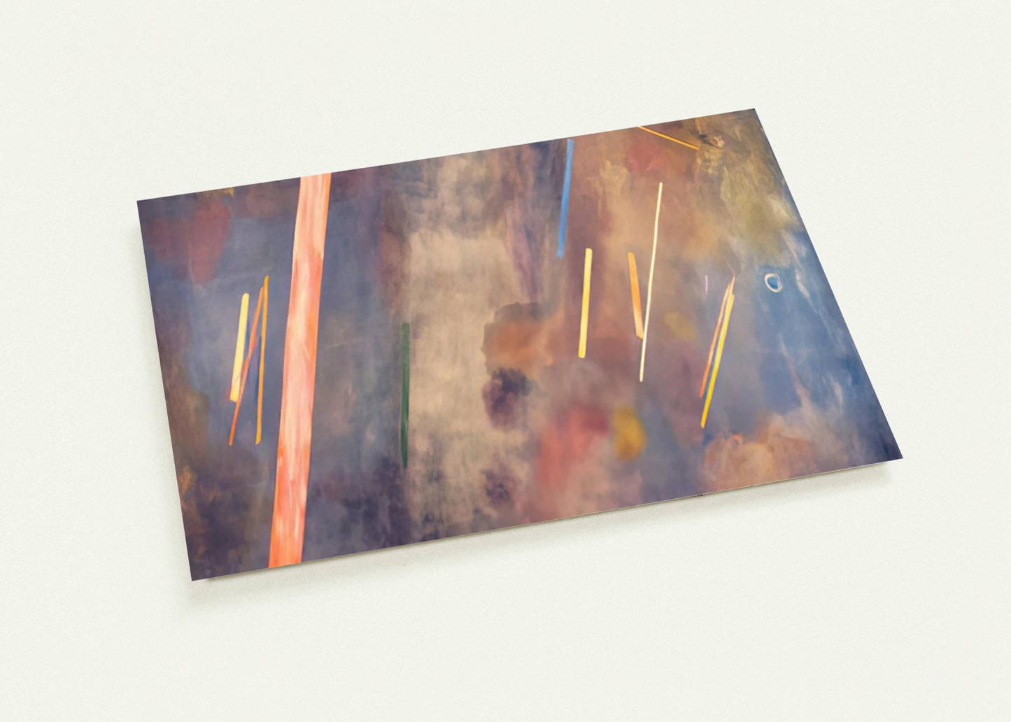 For William Blake - 1968 By Ronnie Landfield Pack of 10 Post Cards | Ronnie Landfield Post Cards | A6 (10.5 x 14.8 cm) - 4.1 x 5.8 inches