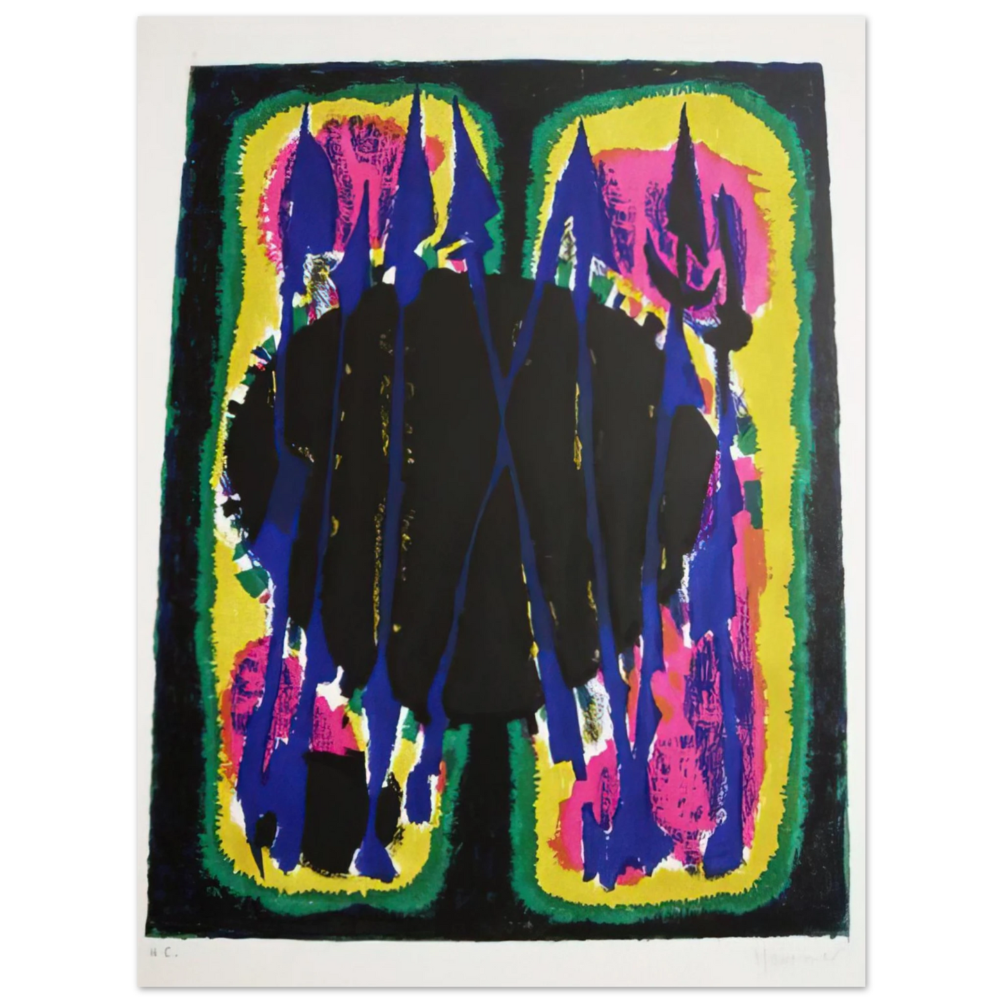 Alfred Manessier - La Mise au tombeau - 1949 Fine Art Poster - Default Title