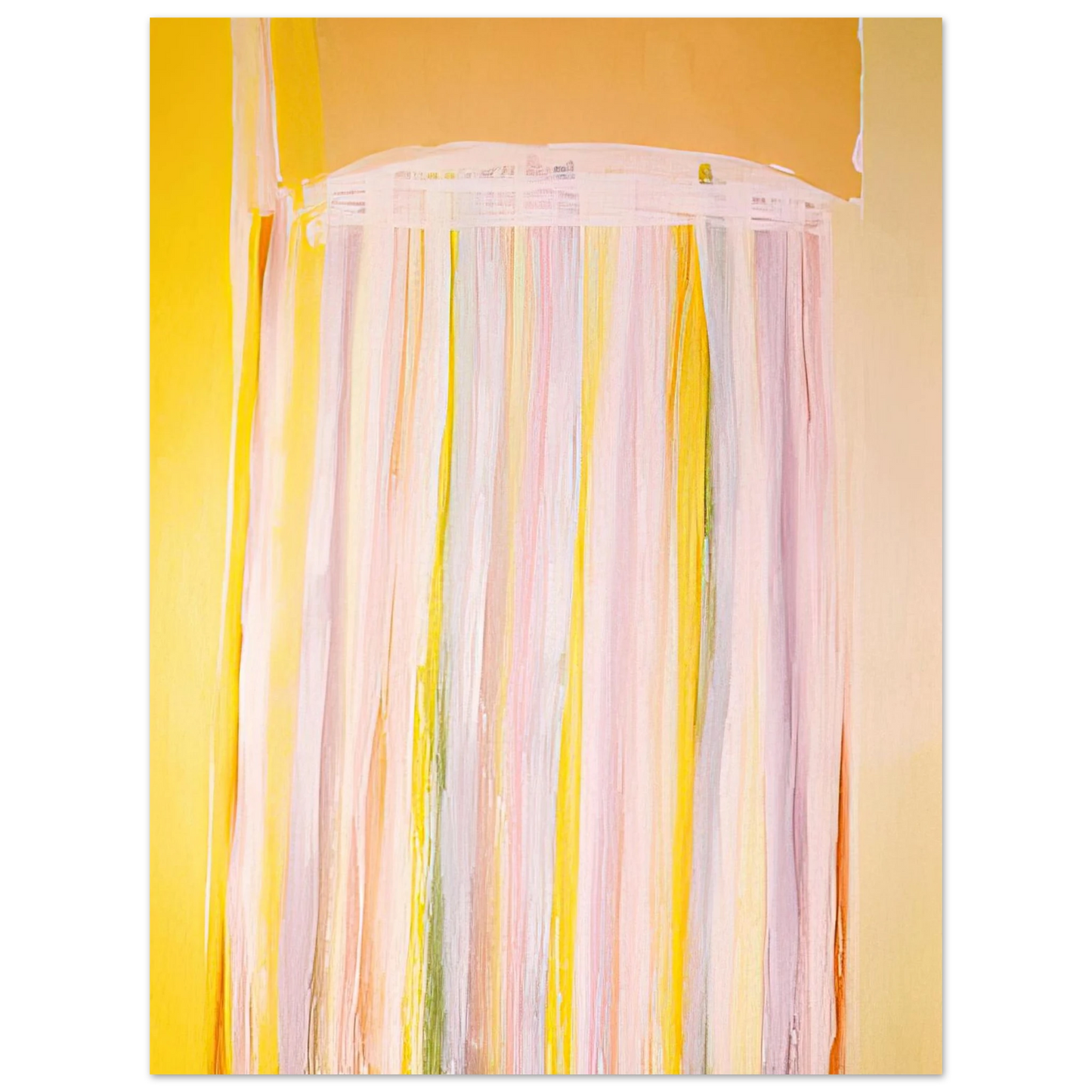 Ronnie Landfield - Yellow Prairie - 1972 Fine Art Poster - Default Title