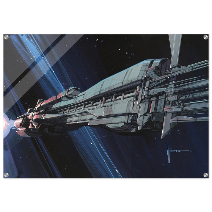 Syd Mead - Syd Mead Acrylic Print - 70x100 cm / 28x40″ inches