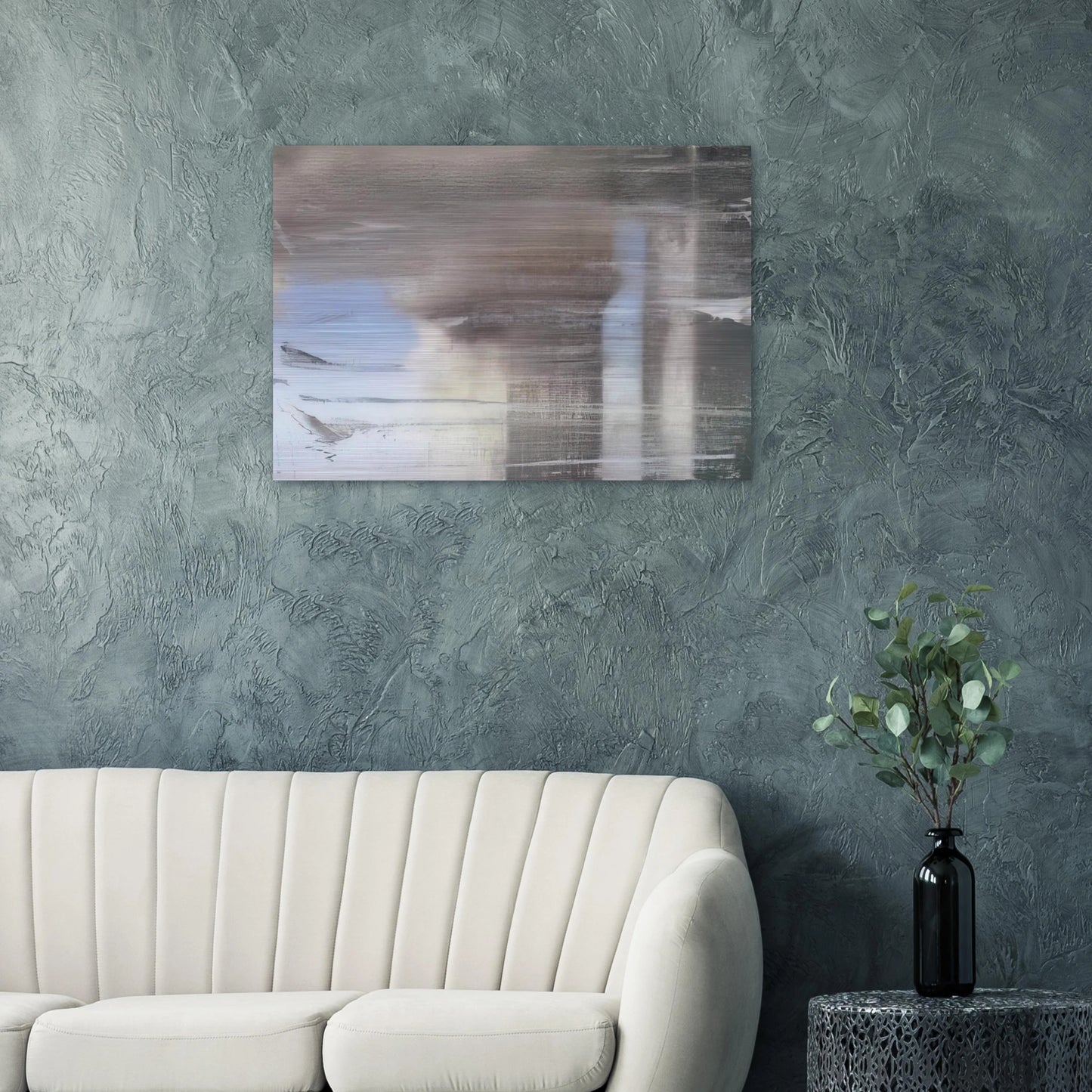 SEPTEMBER 2005 - Gerhard Richter Brushed Aluminum Print - 70x100 cm / 28x40 inches | Gerhard Richter Aluminum Print | Gerhard Richter Prints