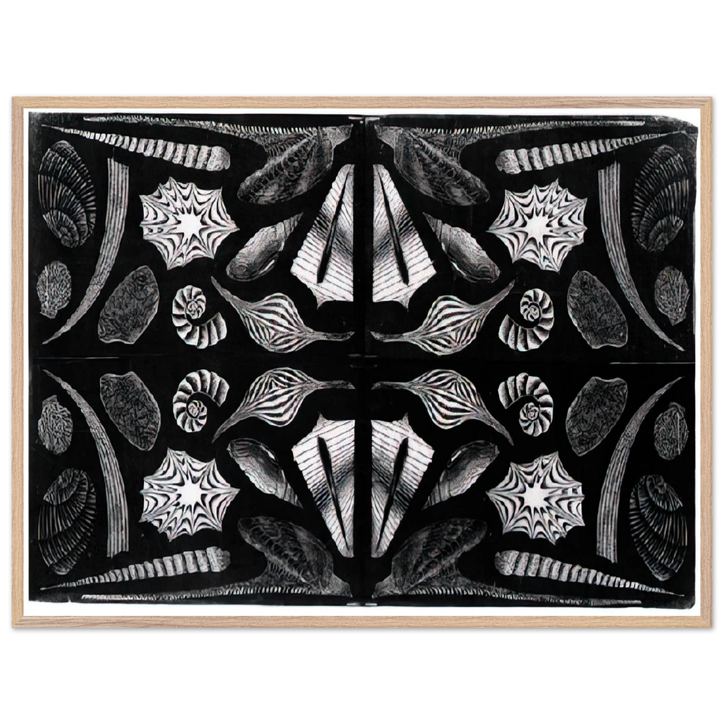 MC Escher - ESCHER (5) Wall Art - 30x40 cm / 12x16 inches - Premium Wooden Framed Poster With Fine Art Paper - White frame