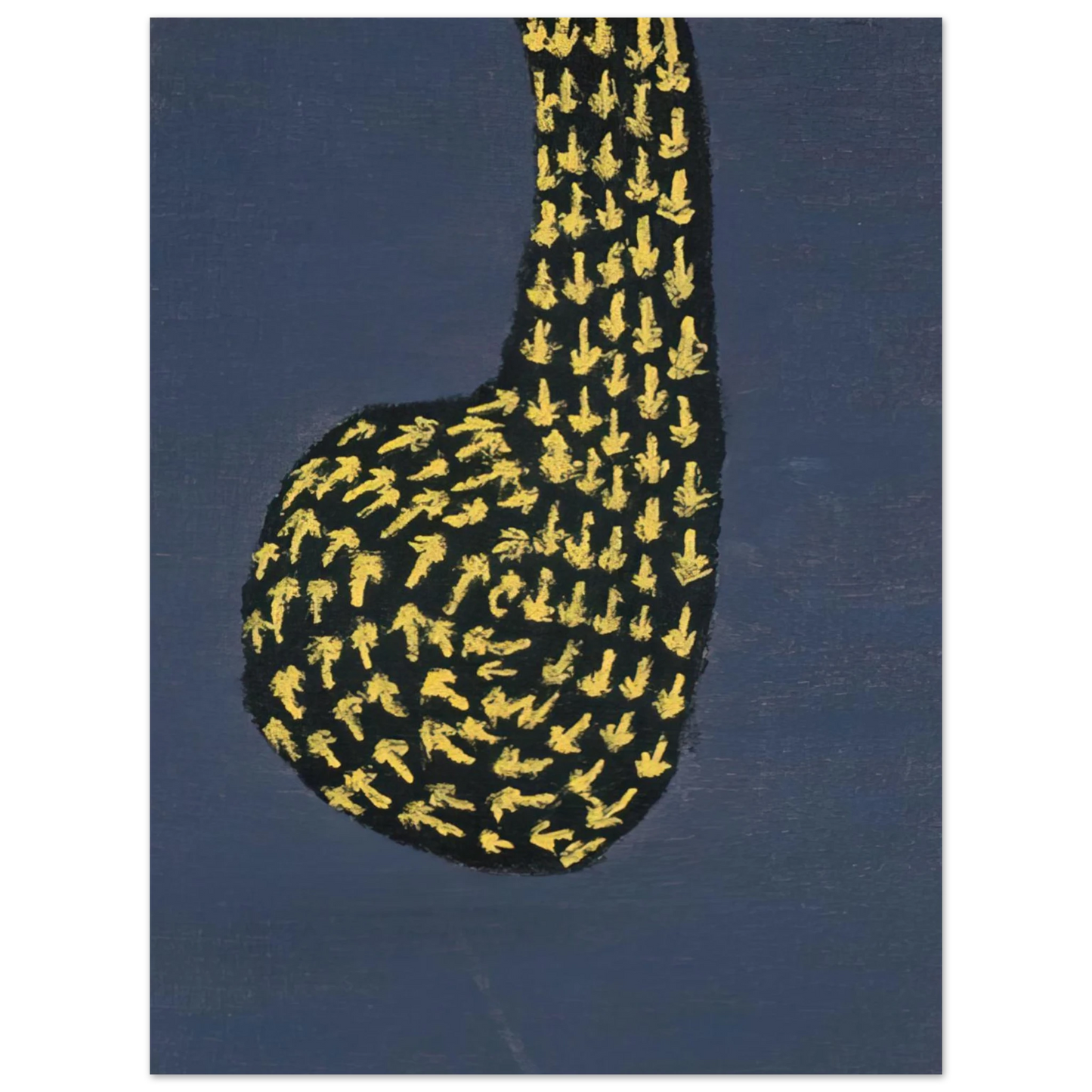 Forrest Bess - Here is a Sign - 1970 Fine Art Poster - Default Title