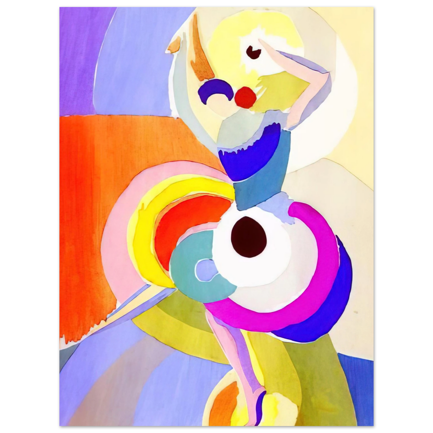 Sonia Delaunay - FLAMENCO DANCER Fine Art Poster - Default Title