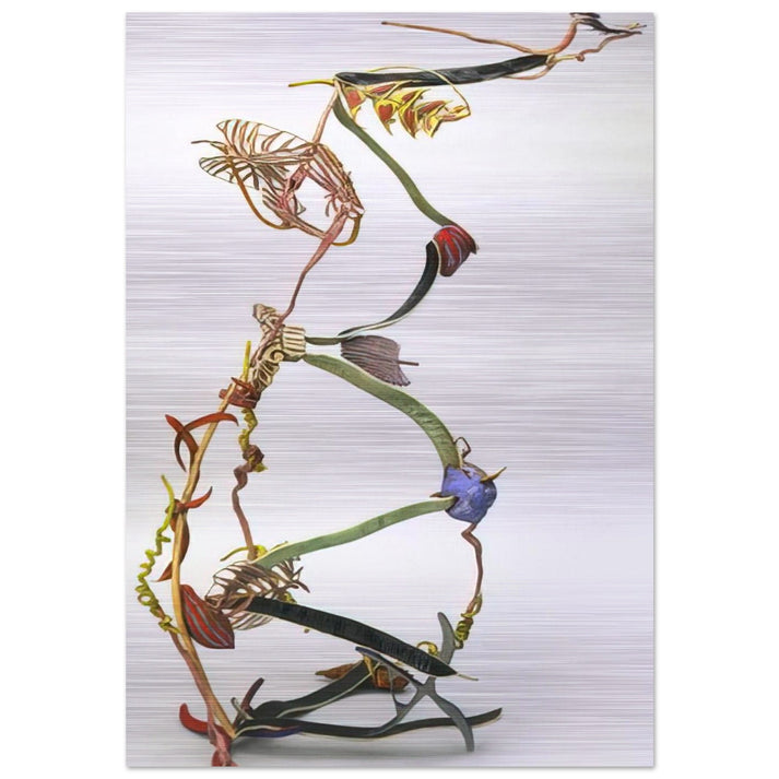 EXTEND EXPAND 1983 - Nancy Graves Brushed Aluminum Print - 70x100 cm / 28x40 inches | Nancy Graves Aluminum Print | Nancy Graves Prints