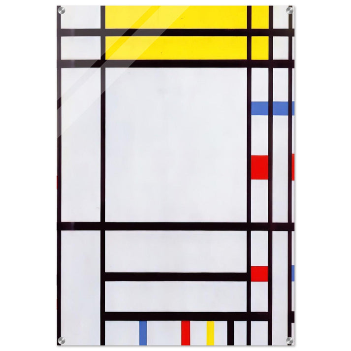 Place de la Concorde - Piet Mondrian Acrylic Print - 70x100 cm / 28x40″ inches