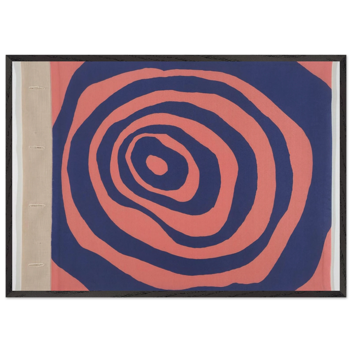 ODE TO THE BIEVRE 2007 0 - Louise Bourgeois 70x100 cm / 28x40 inches Framed Art Print – Black Wooden Frame