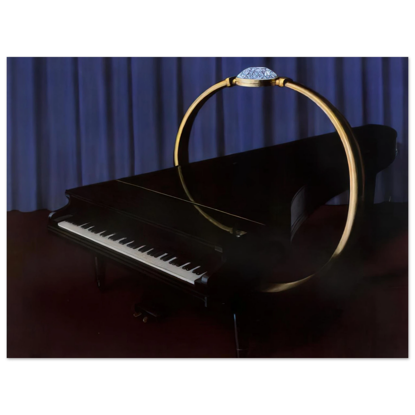 Rene Magritte - THE HAPPY HAND 1953 Fine Art Poster - Default Title