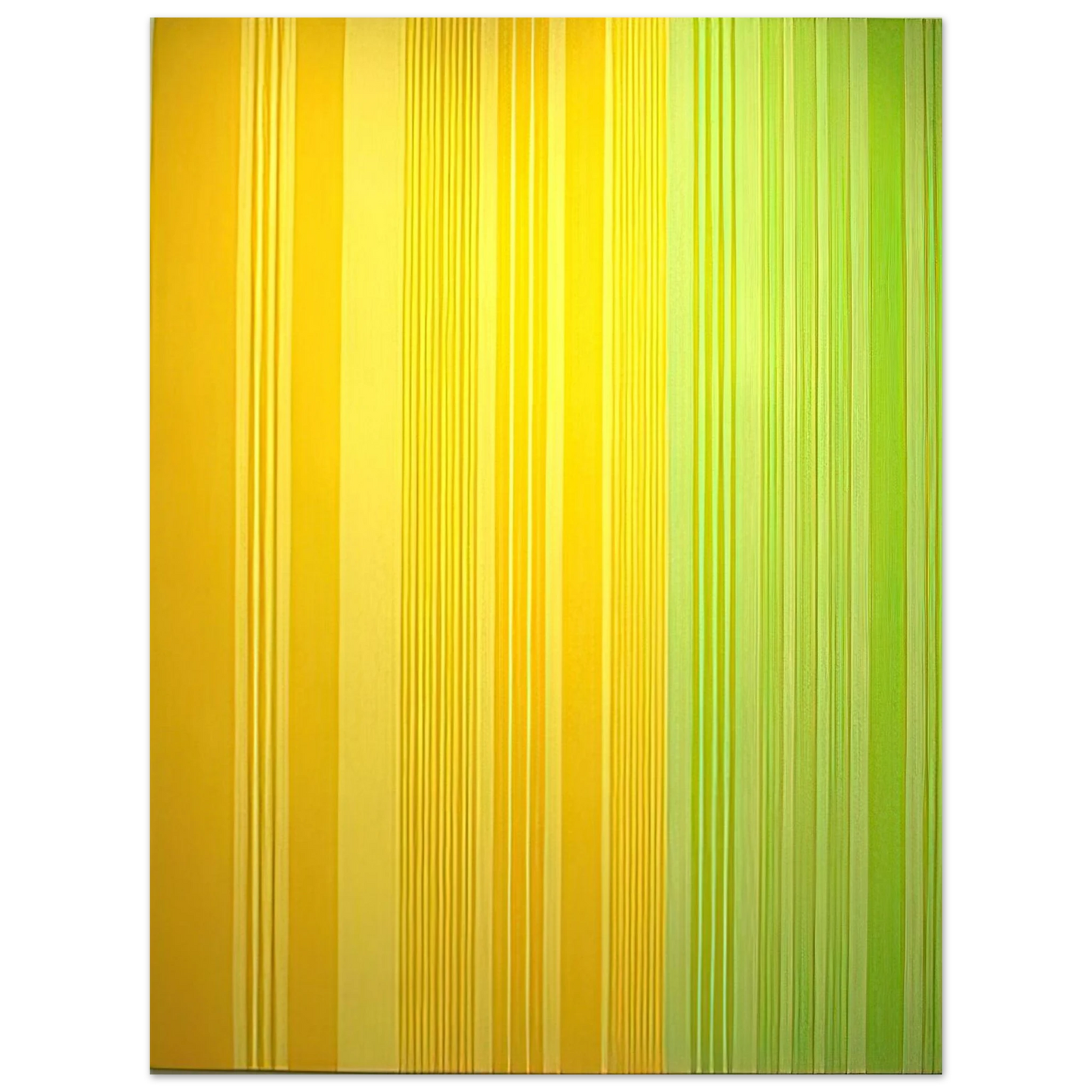 Gene Davis - Lime-Lemon - 1970 Fine Art Poster - Default Title