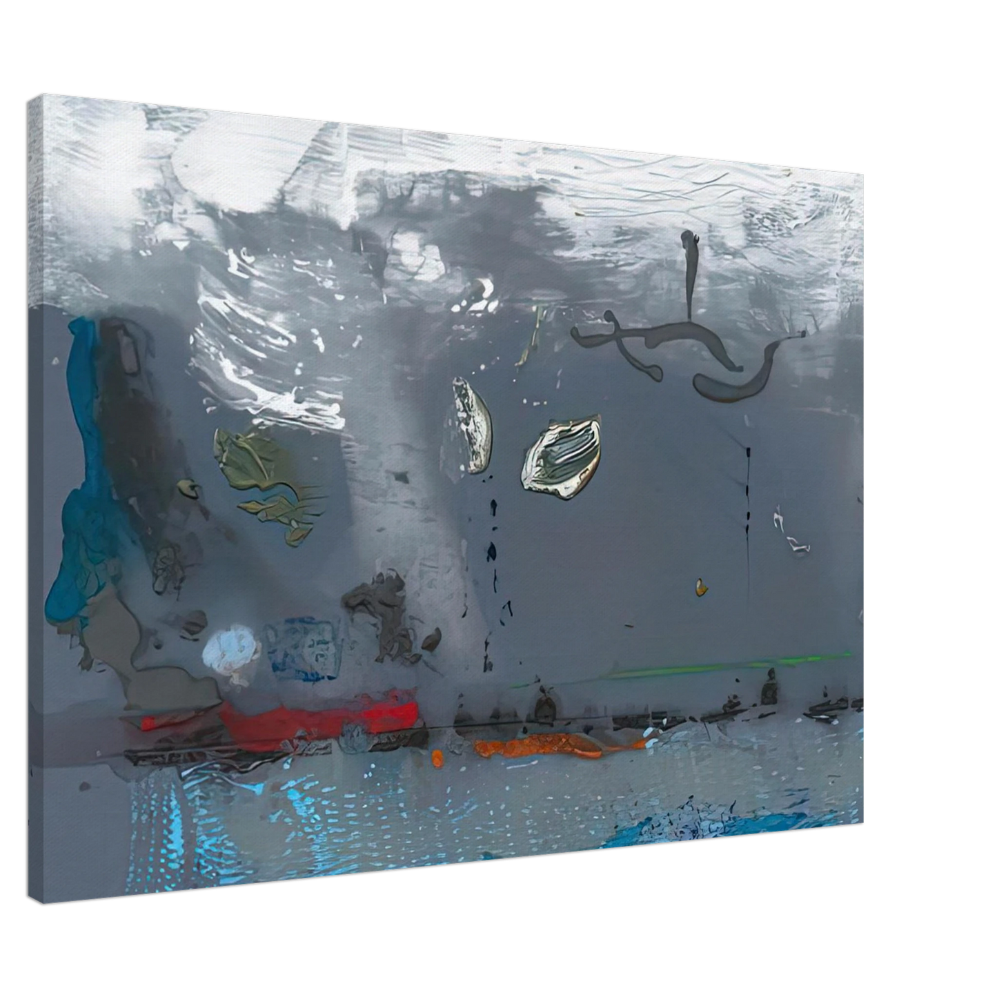 Helen Frankenthaler - Vespers, 1992- Wall Art - 21x29.7 cm / 8x12" - Premium Wooden Framed Poster With Fine Art Paper - Black frame