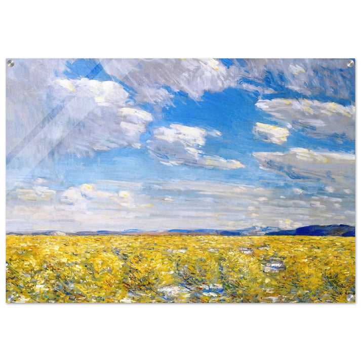 Afternoon Sky, Harney Desert - Childe Hassam Acrylic Print - 70x100 cm / 28x40″ inches