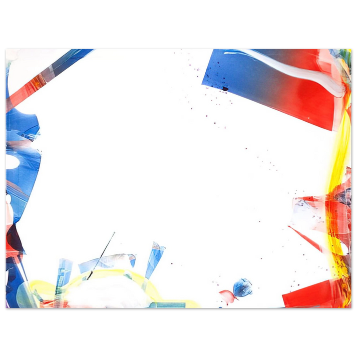 Sam Francis - Untitled SFM66-04 75x100 cm / 30x40inches Fine Art Poster