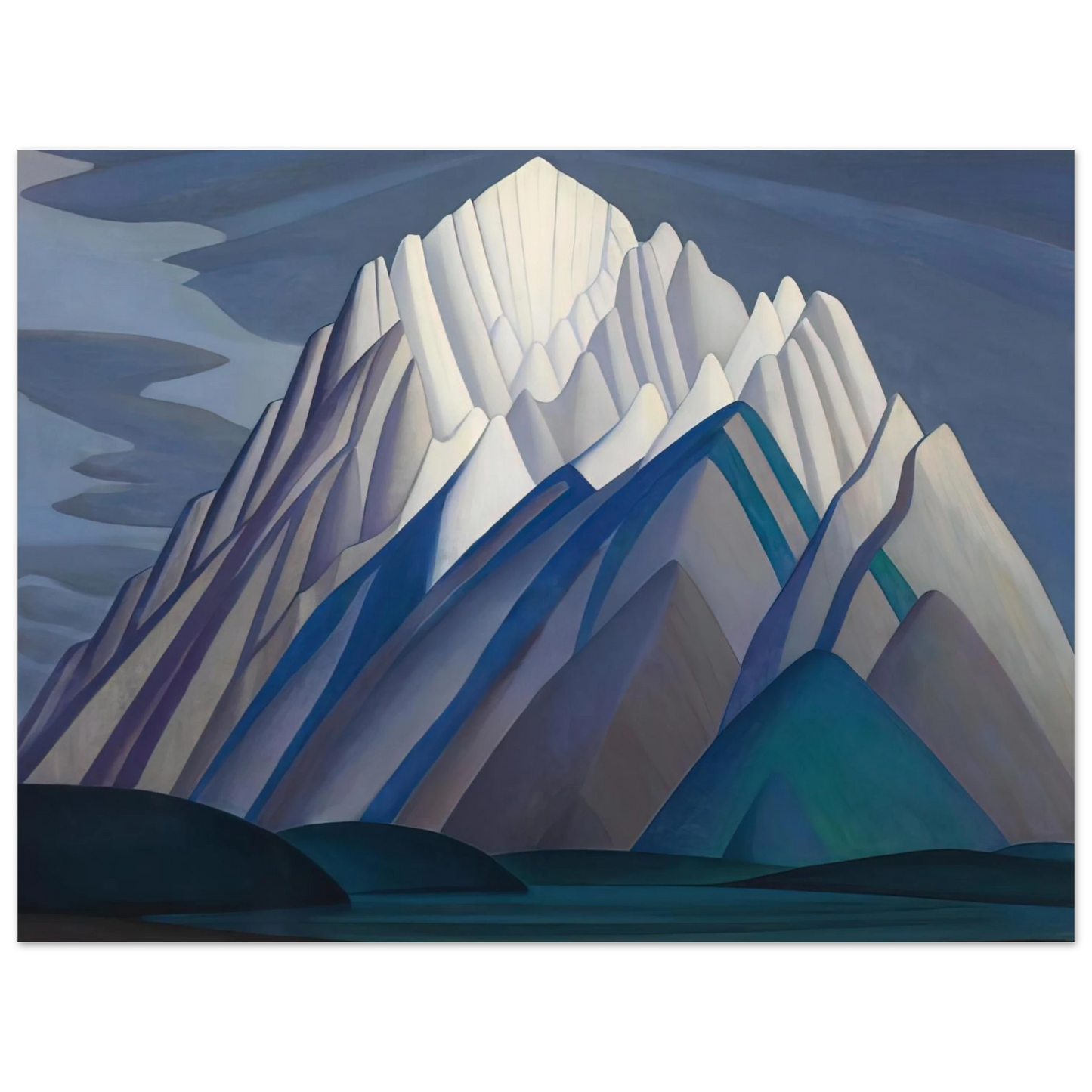 Lawren Harris - Mountain Forms - 1926 Fine Art Poster - Default Title