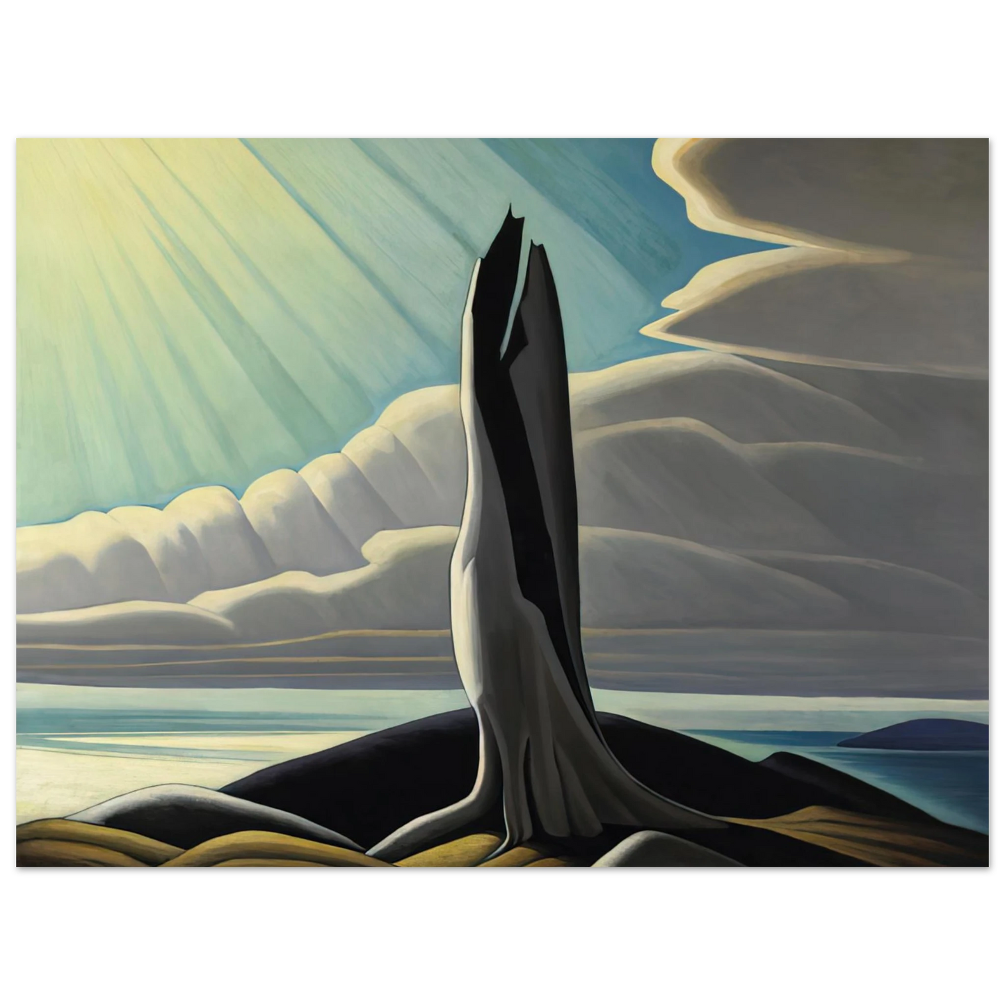 Lawren Harris - North Shore, Lake Superior - 1926 Fine Art Poster - Default Title