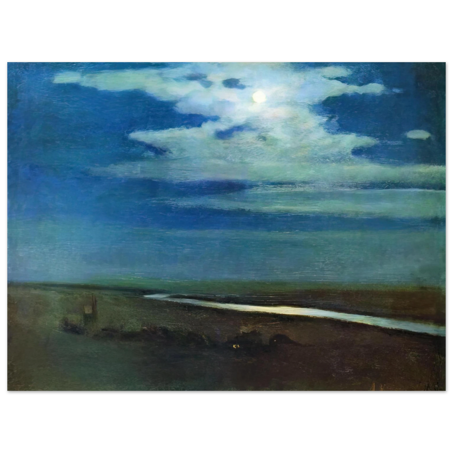 Arkhyp Kuindzhi - Night Fine Art Poster - Default Title