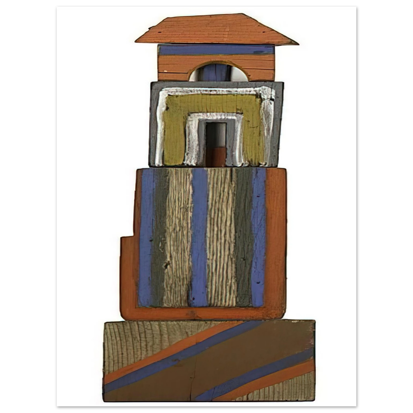 Betty Parsons - The Tower - 1969 Fine Art Poster - Default Title