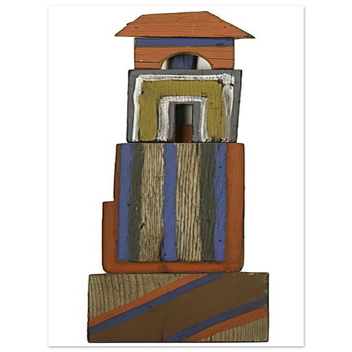Betty Parsons - The Tower - 1969 75x100 cm / 30x40inches Fine Art Poster