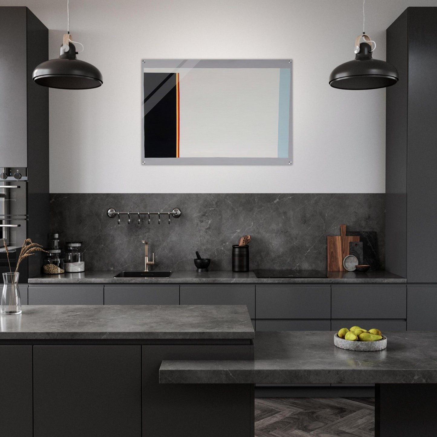 Untitled - 1983 - Gene Davis Acrylic Print - 70x100 cm / 28x40″ inches