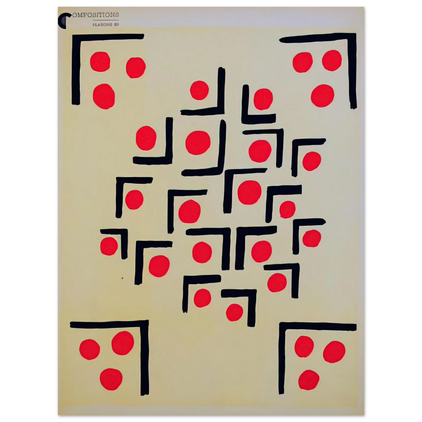 Sonia Delaunay - COMPOSITION 29 Fine Art Poster - Default Title