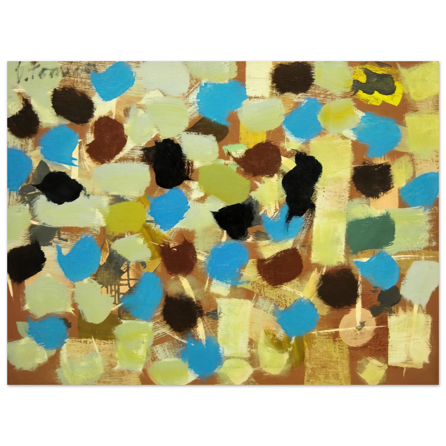 Bradley Walker Tomlin - Number 7 - 1953 Fine Art Poster - Default Title