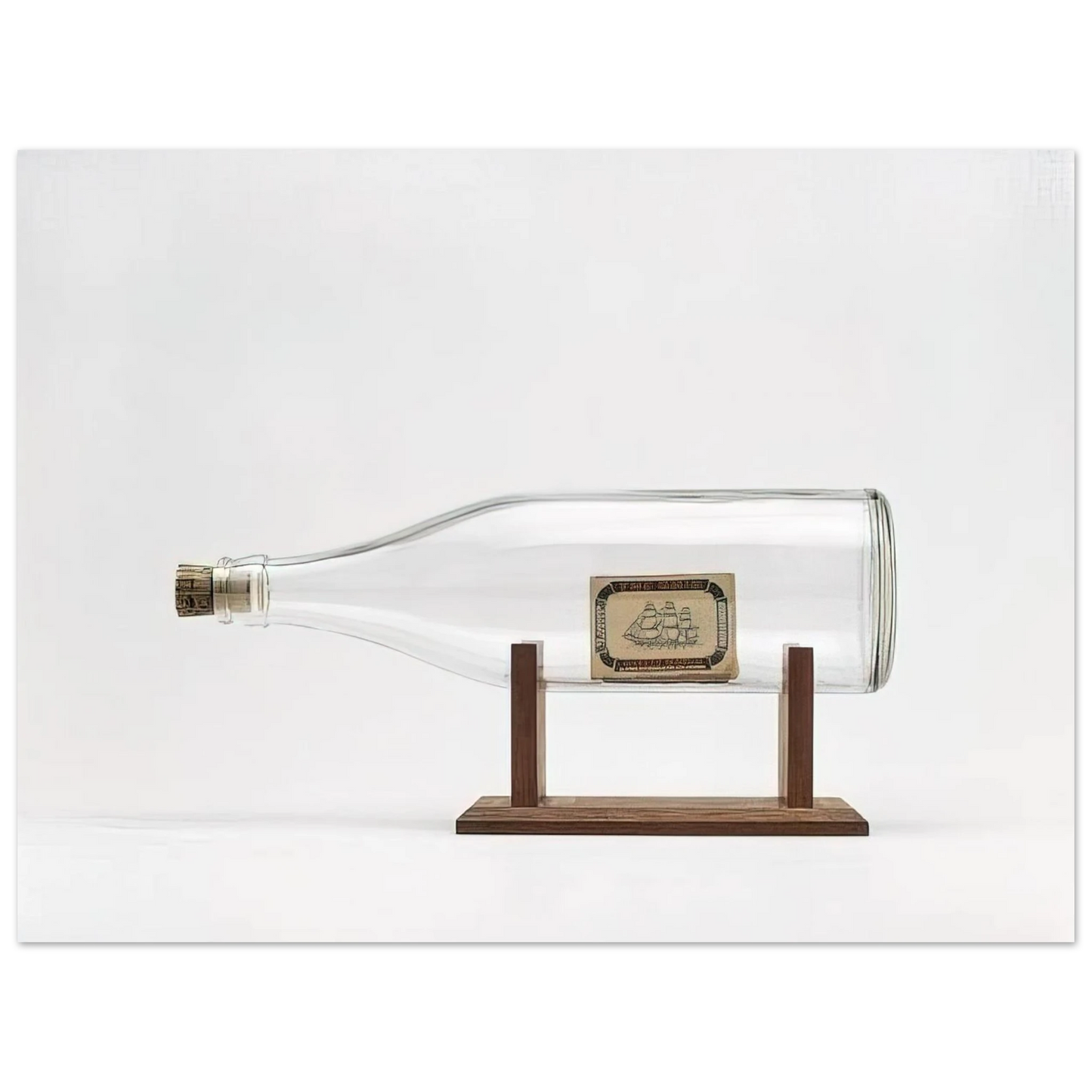 Billy Apple - Ship in a Bottle - 1963 Fine Art Poster - Default Title