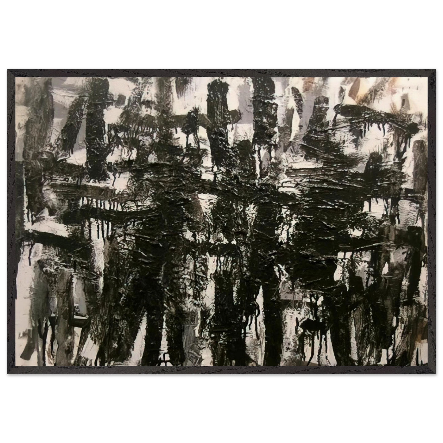 Release - 2005 - Robert Goodnough Framed Art Print – Black Wooden Frame - Default Title - -Framed Art Print