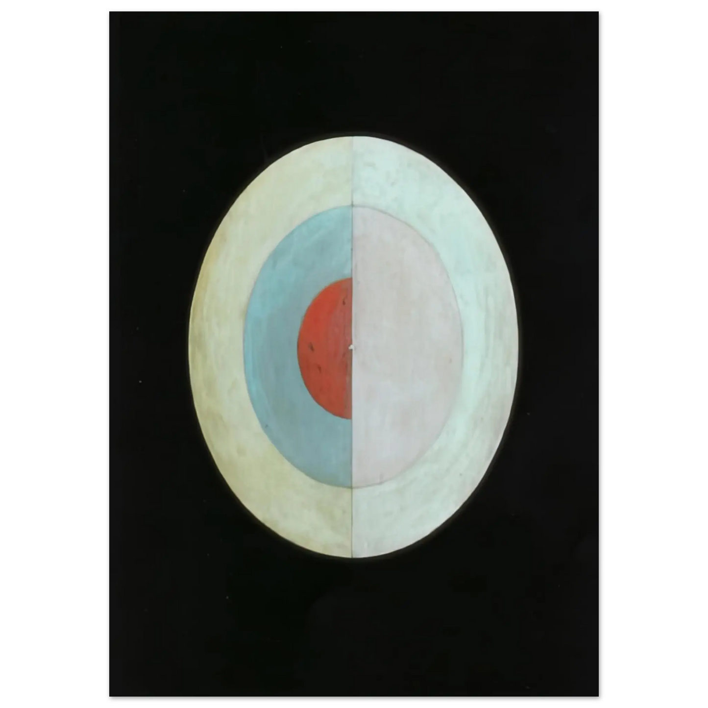 Hilma af Klint - THE SWAN NO 16 1915 Wall art - 20x25 cm / 8x10 Inches - Fine Art Poster - -