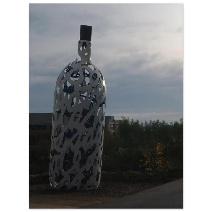 Claes Oldenburg - THE BOTTLE OF NOTES 1993 75x100 cm / 30x40inches Fine Art Poster