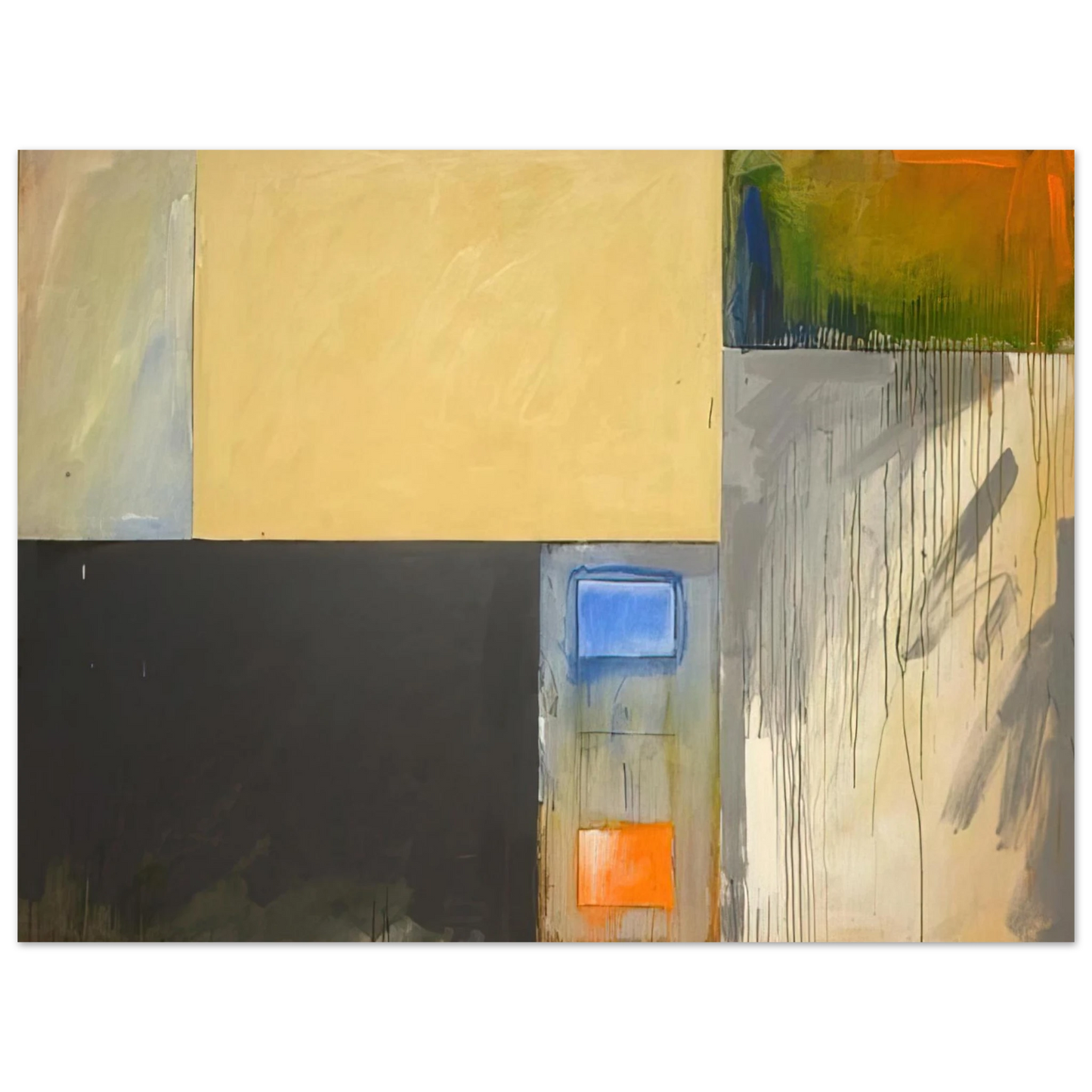 Mark Lancaster - ForsythHouston - Abstract Expressionism Fine Art Poster - Default Title