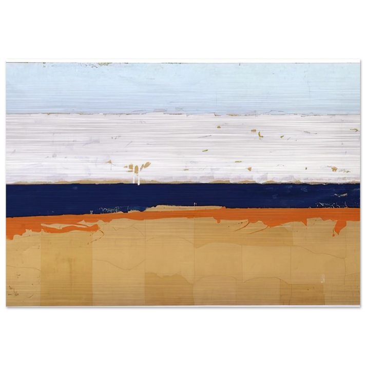 Grande Angolo - 1963 - Mario Schifano Brushed Aluminum Print - 70x100 cm / 28x40 inches | Mario Schifano Aluminum Print | Mario Schifano Prints