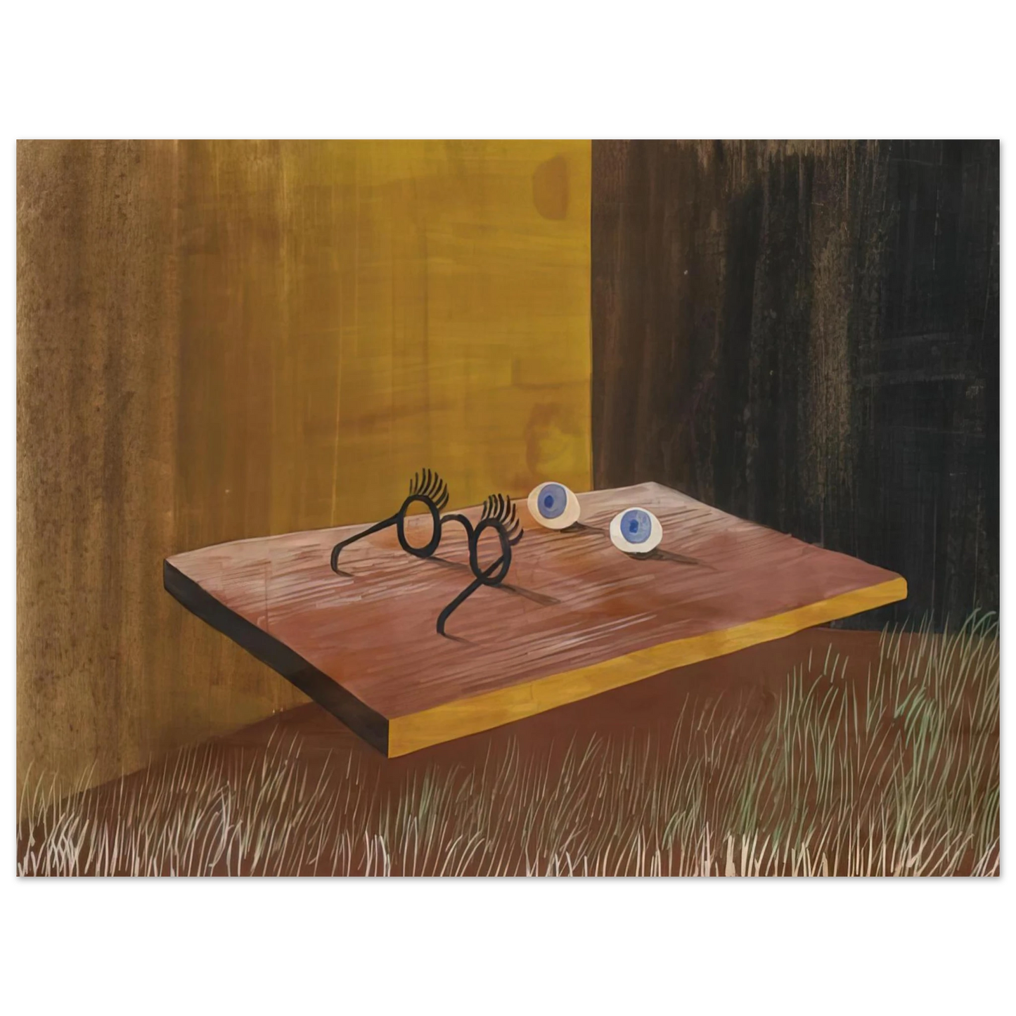 Remedios Varo - EYES ON THE TABLE 1938 Fine Art Poster - Default Title