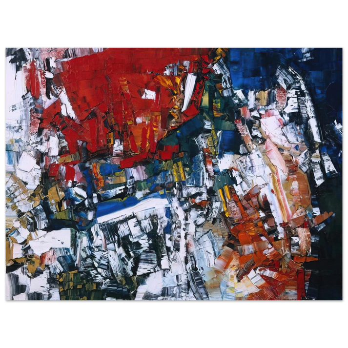 Jean-Paul Riopelle - Perspectives 75x100 cm / 30x40inches Fine Art Poster