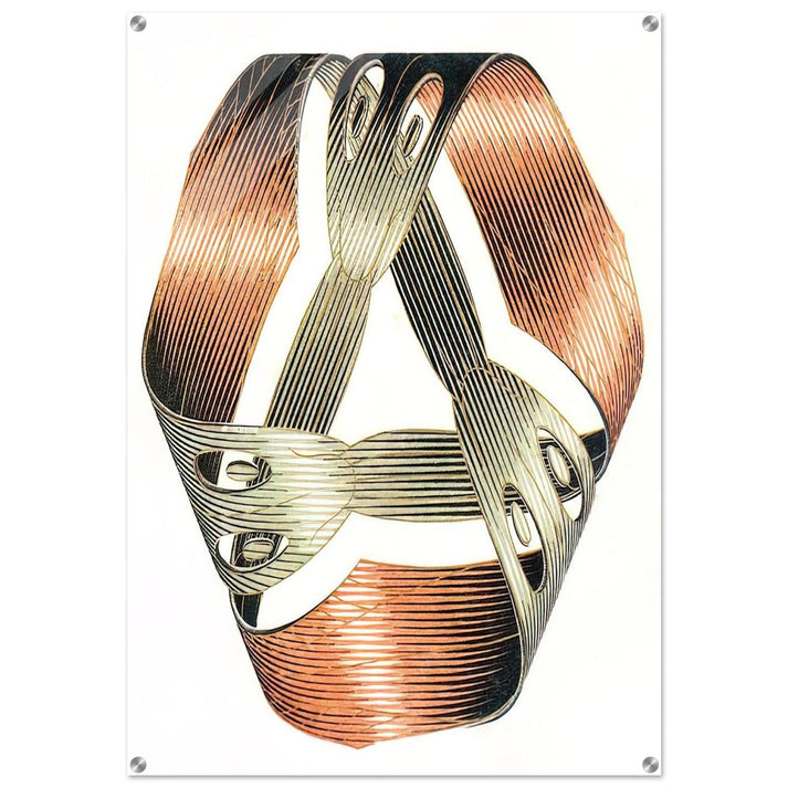 MOEBIUS STRIP I - MC Escher Acrylic Print - 70x100 cm / 28x40″ inches | Maurits Cornelis Escher Prints