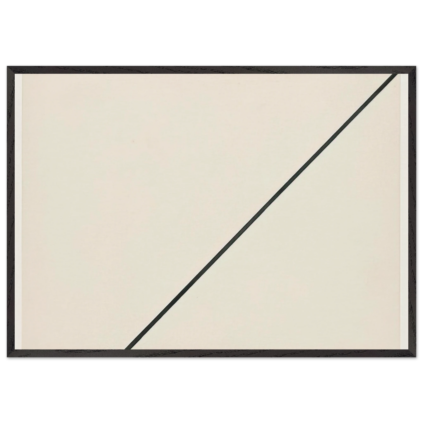 Diagonal - Ellsworth Kelly Framed Art Print – Black Wooden Frame - Default Title - -Framed Art Print