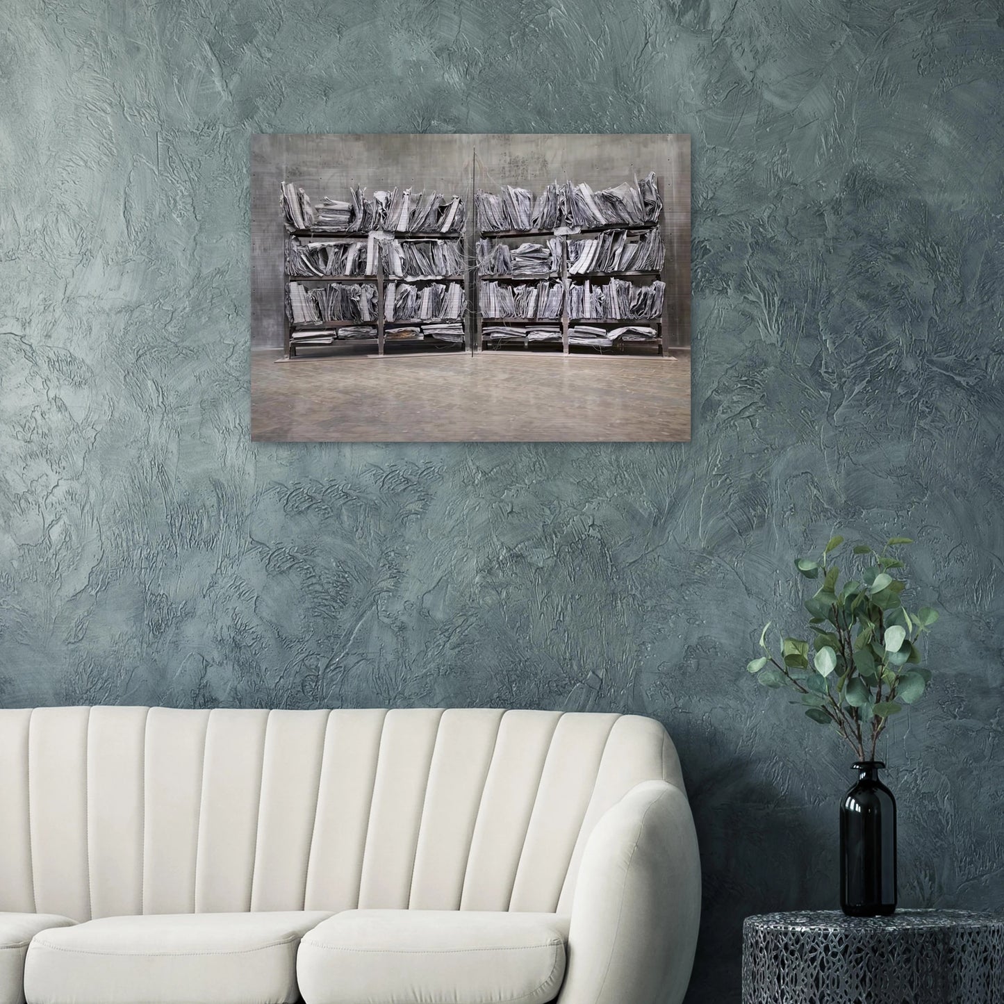 THE HIGH PRIESTESS ZWEISTROMLAND 1989 - Anselm Kiefer Brushed Aluminum Print - 70x100 cm / 28x40 inches | Anselm Kiefer Aluminum Print | Anselm Kiefer Prints