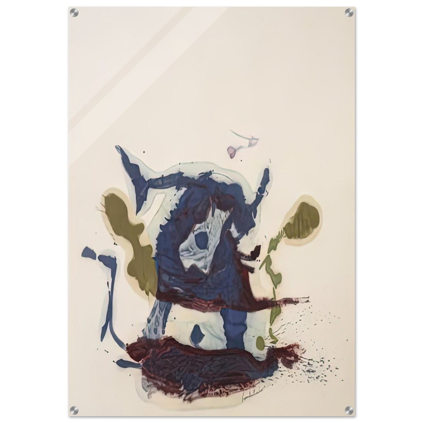 Vessel, 1961- - Helen Frankenthaler Acrylic Print - 70x100 cm / 28x40″ inches