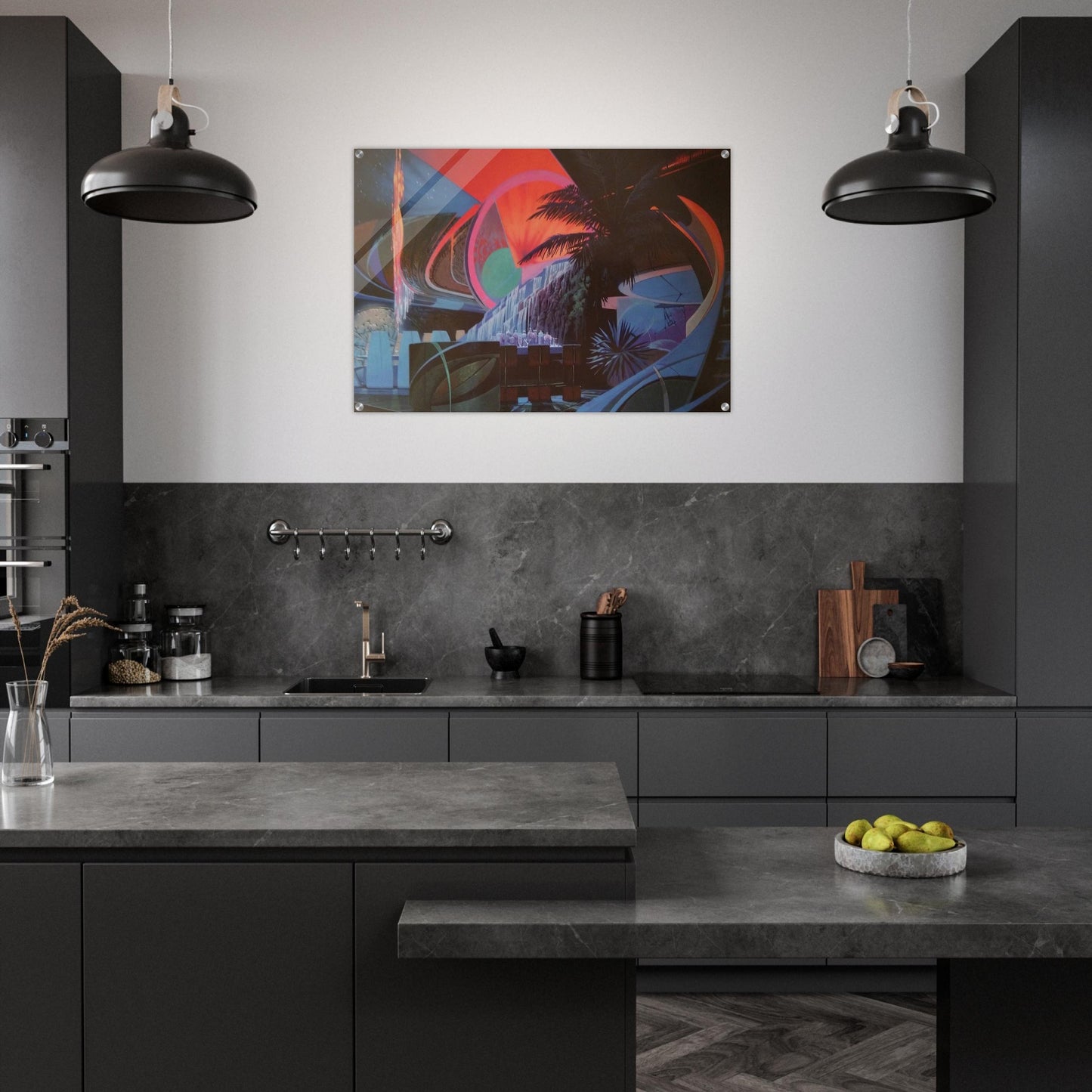 Syd Mead - Syd Mead Acrylic Print - 70x100 cm / 28x40″ inches