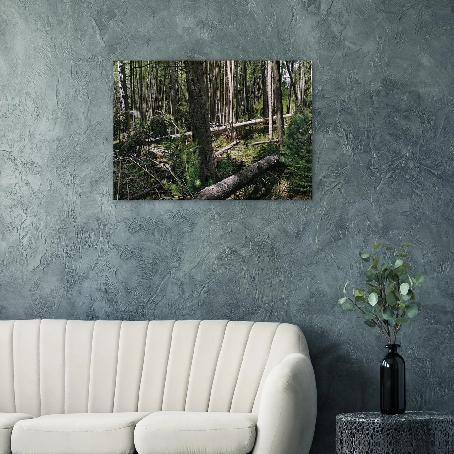 NEAR HUNTERS BEACH ACADIA NATIONAL PARK 2008 - Richard Estes Brushed Aluminum Print - 70x100 cm / 28x40 inches | Richard Estes Aluminum Print | Richard Estes Prints