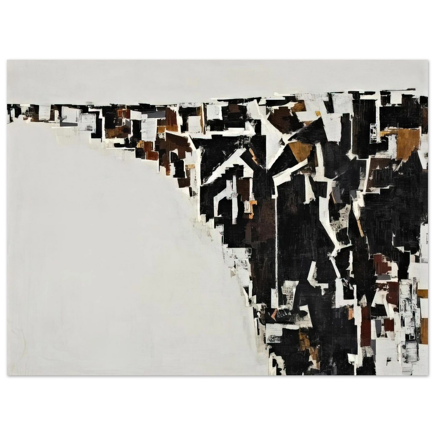 Martin Barre - Untitled - Minimalism Fine Art Poster - Default Title