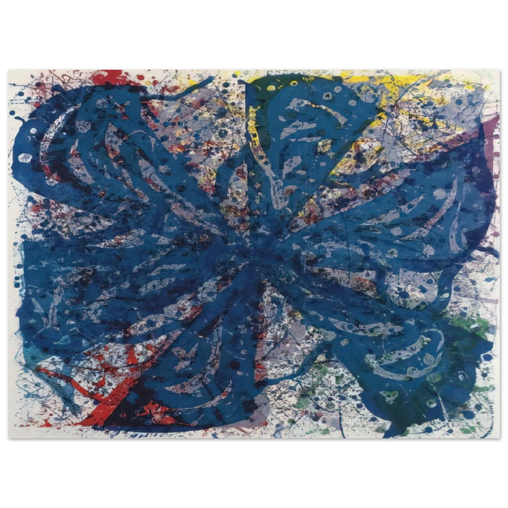 Sam Francis - Untitled L. L233; G. 820 75x100 cm / 30x40inches Fine Art Poster